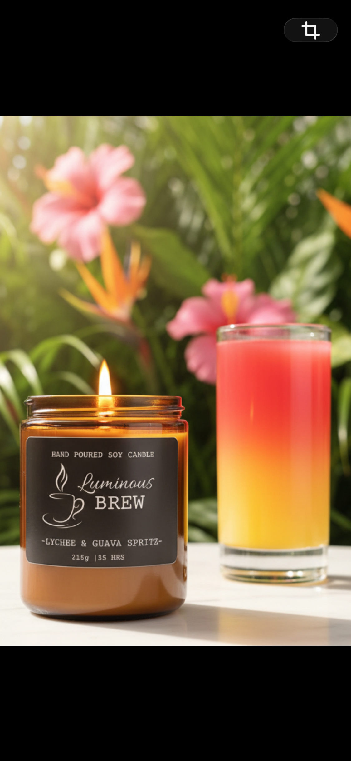 Lychee and Quava Spritz